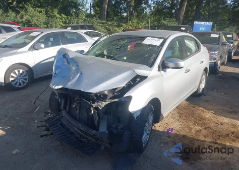2015 Nissan Sentra Fe+ S/S/Sl/Sr/Sv from USA, damaged, VIN 3N1AB7AP6FL663459